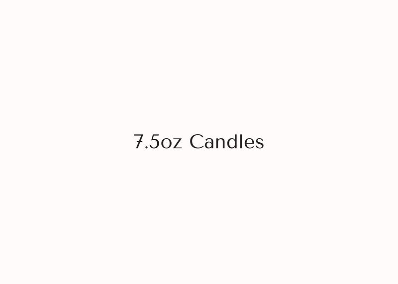 7.5oz Candles