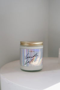 8 oz. Vanilla Latte Candle