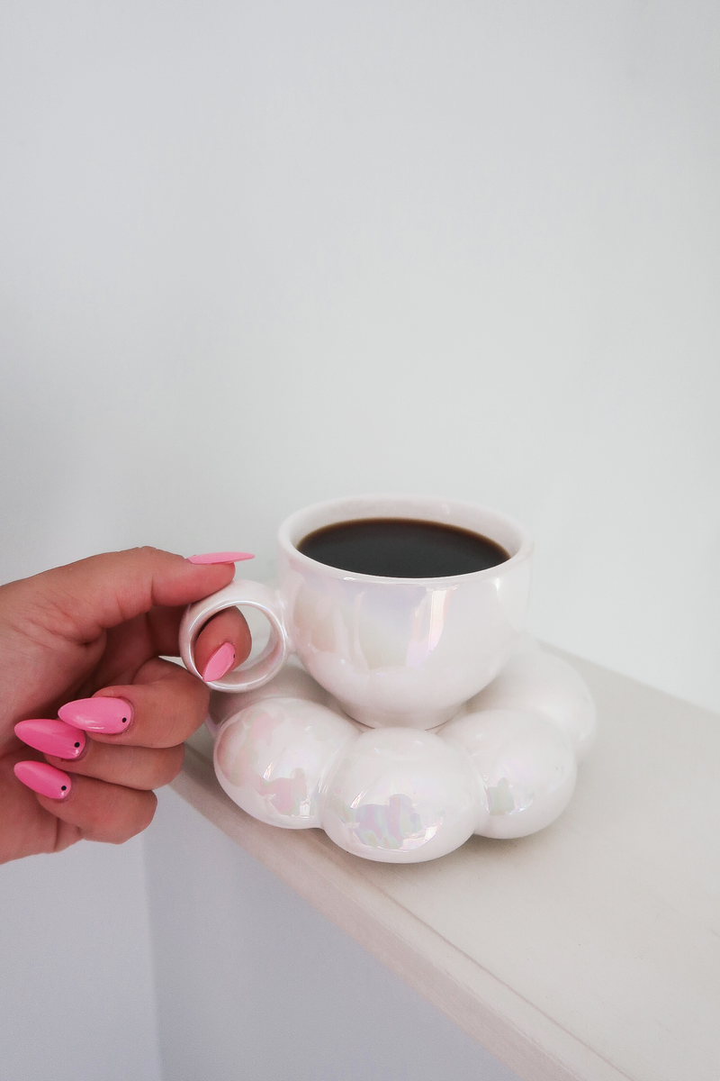 Bubble Cup + Saucer