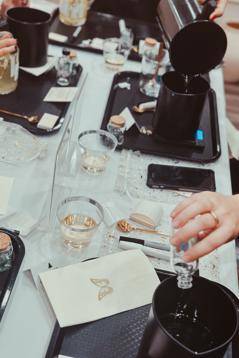 Private Crystal Candle Making Class