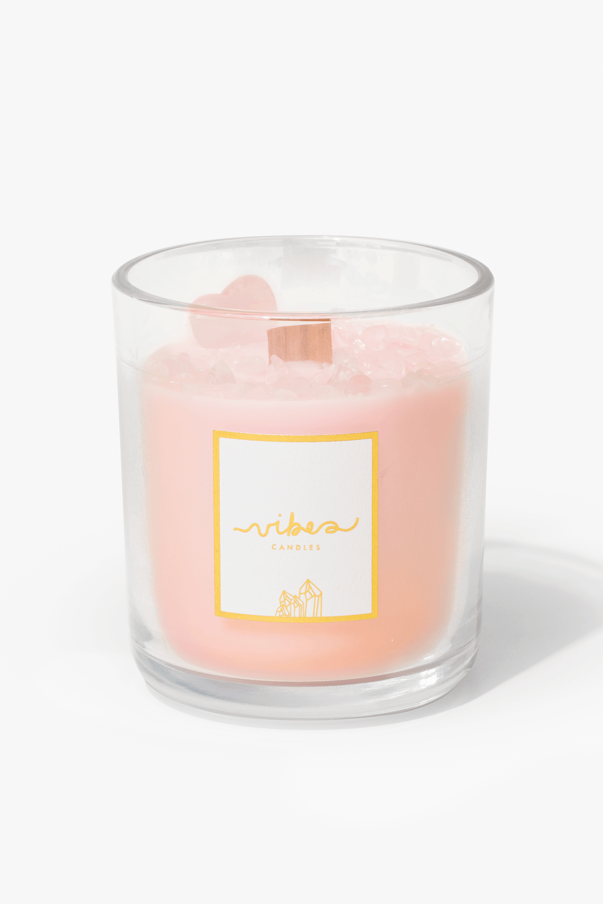 Love Potion Crystal Candle