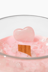 Love Potion Crystal Candle